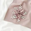 Acrylic Rose Pearl Crystal Petal Flower Floral Sewing Patches Patch for Dress Making Diy Craft - Image 5