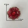 Sand belt Rhinestone 3D artificial flower Sequins Christmas home decoration DIY Craft Flower Wall Scrapbook Gift Box Accessory - Image 2