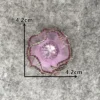 Sand belt Rhinestone 3D artificial flower Sequins Christmas home decoration DIY Craft Flower Wall Scrapbook Gift Box Accessory - Image 5