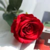 Carnation Rose Artificial Soap Flowers with Gift Box Red Flower Valentine's Day Gift Home Party Wedding Bride Decoration - Image 4