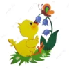 Cute Duck New Metal Cutting Dies Smell The Flowes Stencils for Making Scrapbooking DIY Cards Embossing Cut Die Decorative Craft - Image 3